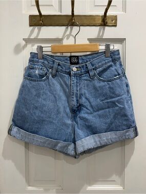 BDG mom high-rise denim shorts